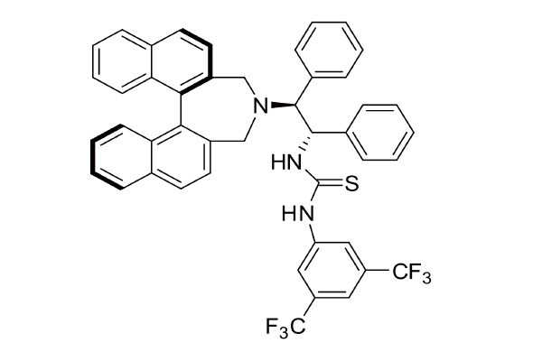 1069114-12-0 | N-[3,5-Bis(trifluoromethyl)phenyl]-N'-[(1S,2S)-2-[(11bR)-3,5-dihydro-4H-dinaphth[2,1-c:1',2'-e]azepin-4-yl]-1,2-diphenylethyl]thiourea