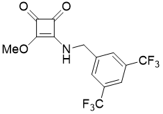 1073917-05-1
 | 3-((3,5-bis(trifluoromethyl)benzyl)amino)-4-methoxycyclobut-3-ene-1,2-dione