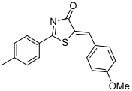 1125863-43-5 | (5Z)-5-[(4-
methoxyphenyl)methylene]-2-(4-methylphenyl)-4(5H)-Thiazolone