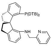 1415636-82-6 | (S)-N-(Pyridin-2-yl
methyl)-7′-di(3,5-di
-tert-butylphenyl)ph
osphino-1,1′-spirobi
indanyl-7-amin