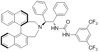 1428959-93-6   | N-[3,5-bis(trifluoromethyl)phenyl]-N'-[(1S,2S)-2-[(11bR)-3,5-dihydro-4H-dinaphth[2,1-c:1',2'-e]azepin-4-yl]-1,2-diphenylethyl]-Urea