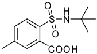 29083-08-7   | 2-(N-(tert-butyl)sulfamoyl)-5-methylbenzoic acid