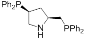 61478-29-3 | (2S,4S)-4-(diphenylphosphino)-2-((diphenylphosphino)methyl)pyrrolidine