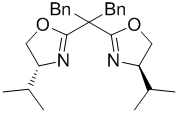 880479-99-2 | (4R,4'R)-2,2'-[2-phenyl-1-
(phenylmethyl)ethylidene]bis[4-(1-methylethyl)-
4,5-dihydro-Oxazole