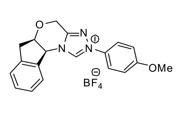 941283-79-0 | (5aR,10bS)-5a,10b-Dihydro-2-(4-methoxyphenyl)-4H,6H-indeno[2,1-b][1,2,4]triazolo[4,3-d][1,4]oxazinium Tetrafluoroborate